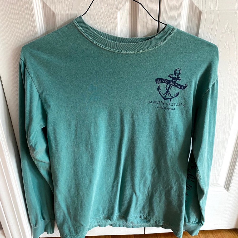 green santa monica long sleeve